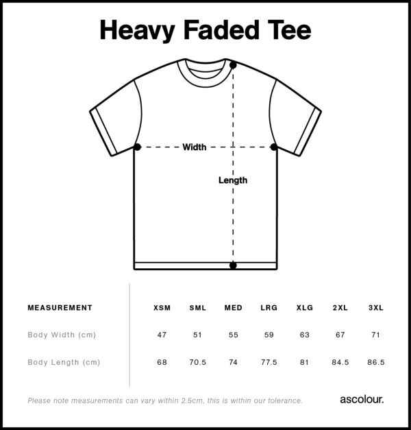 Ready For Anything Heavy Faded Tee - Image 5